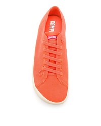 orange Segeltuch niedrige Sneakers von Camper