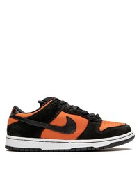 orange Segeltuch niedrige Sneakers von Nike