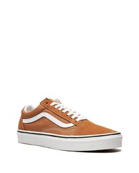 orange Segeltuch niedrige Sneakers von Vans