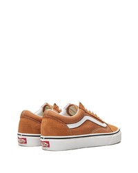 orange Segeltuch niedrige Sneakers von Vans