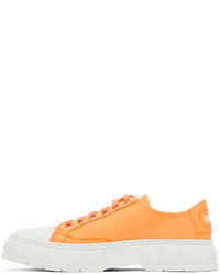 orange Segeltuch niedrige Sneakers von Viron