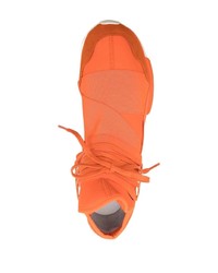 orange Segeltuch niedrige Sneakers von Y-3