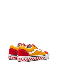 orange Segeltuch niedrige Sneakers von Vans