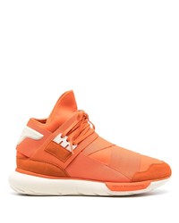 orange Segeltuch niedrige Sneakers von Y-3