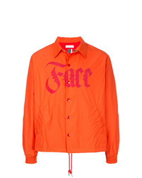 orange Shirtjacke von Facetasm