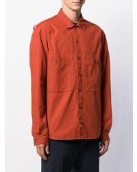 orange Shirtjacke von YMC