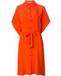 orange Shirtkleid von Kenzo