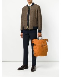orange Shopper Tasche aus Leder von Ally Capellino