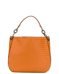orange Shopper Tasche aus Leder von Bottega Veneta