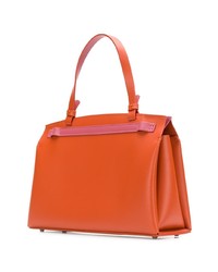 orange Shopper Tasche aus Leder von Nico Giani