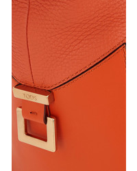 orange Shopper Tasche aus Leder von Tod's