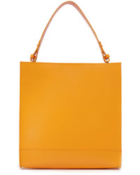 orange Shopper Tasche aus Leder von Danielle Foster