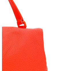 orange Shopper Tasche aus Leder von Zanellato