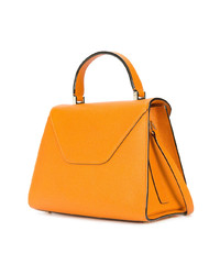 orange Shopper Tasche aus Leder von Valextra