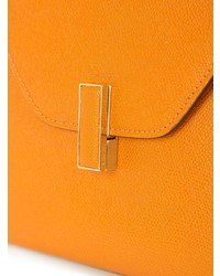 orange Shopper Tasche aus Leder von Valextra