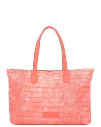 orange Shopper Tasche aus Leder von Fritzi aus Preußen