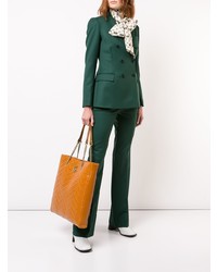 orange Shopper Tasche aus Leder von Gucci