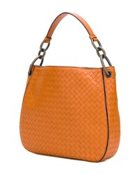 orange Shopper Tasche aus Leder von Bottega Veneta