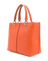 orange Shopper Tasche aus Leder von Tod's