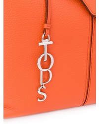 orange Shopper Tasche aus Leder von Tod's