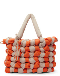 orange Shopper Tasche aus Leder von JW Anderson