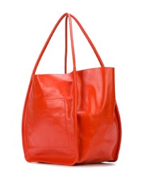 orange Shopper Tasche aus Leder von Proenza Schouler