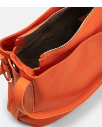 orange Shopper Tasche aus Leder von Liebeskind Berlin