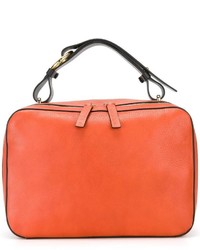 orange Shopper Tasche aus Leder von Marni