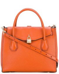orange Shopper Tasche aus Leder von MICHAEL Michael Kors