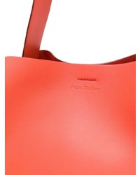 orange Shopper Tasche aus Leder von Acne Studios