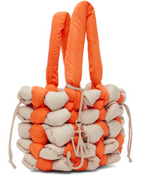 orange Shopper Tasche aus Leder von JW Anderson