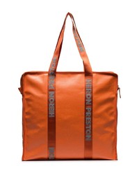 orange Shopper Tasche aus Leder von Heron Preston