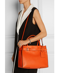 orange Shopper Tasche aus Leder von Reed Krakoff