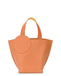 orange Shopper Tasche aus Leder von Roksanda