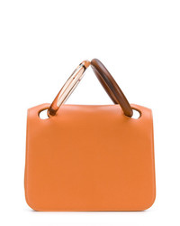 orange Shopper Tasche aus Leder von Roksanda