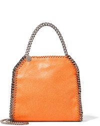 orange Shopper Tasche aus Leder von Stella McCartney