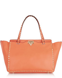 orange Shopper Tasche aus Leder von Valentino