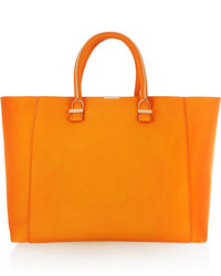 orange Shopper Tasche aus Leder von Victoria Beckham