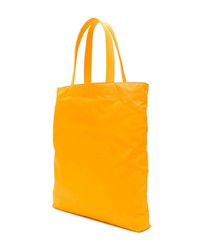 orange Shopper Tasche aus Nylon von Anya Hindmarch