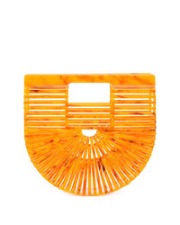 orange Shopper Tasche aus Stroh von Cult Gaia