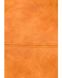orange Shopper Tasche aus Wildleder von EMILY & NOAH