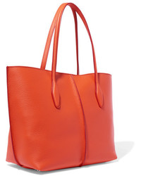 orange Shopper Tasche mit Reliefmuster von Tod's