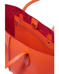 orange Shopper Tasche mit Reliefmuster von Tod's