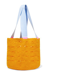 orange Shopper Tasche von Sophie Anderson
