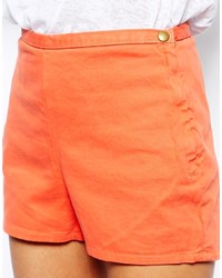 orange Shorts von American Apparel