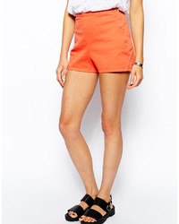 orange Shorts von American Apparel