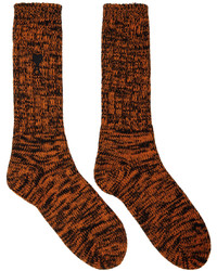 orange Socken von AMI Alexandre Mattiussi