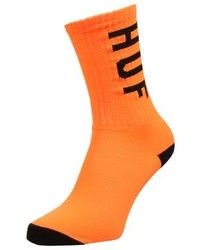 orange Socken von HUF