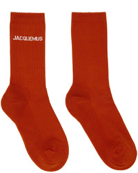 orange Socken von Jacquemus