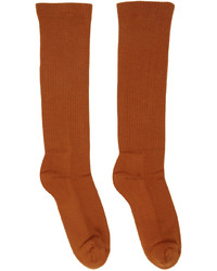 orange Socken von Rick Owens
